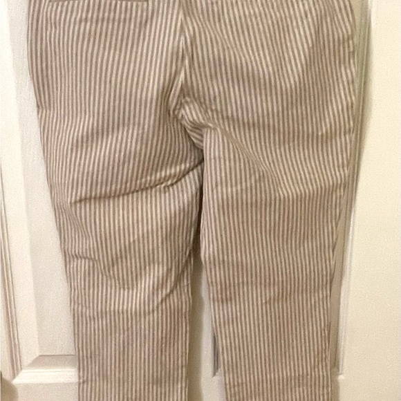 A New Day Women's Striped High Rise Side Zip Skinny Ankle Stretch Pants Size 2 - Picture 3 of 7
